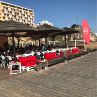 Outdoor seating at Salsada do Zé in Portimao