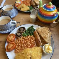 Vegan full English   at That Little Tea Shop in Romsey