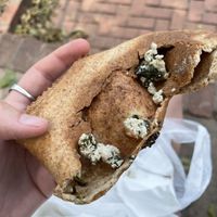 Empanada  at Green Lovers in Santa Cruz