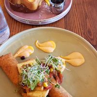 Huevos rancheros at Namo Cafe Bistro in Calgary