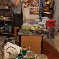 Look at those noodles!!! at Mill in Bangkok