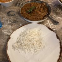 Mushroom chettinad  at The Tiffin Truck in Cambridge