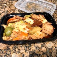 Vegetable Sliced “Pork” and Cabbage (Spicy) at Happy Family - San Bernardino in San Bernardino