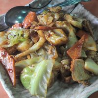 Veg pork with cabbage at Happy Family - San Bernardino in San Bernardino