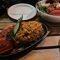 Nasi goreng💚  at Bermondsey Cafe in Nagoya