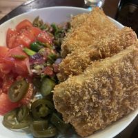 New!! Tofu Katsu!😍🌱  at Bermondsey Cafe in Nagoya