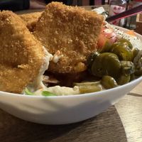 Tofu Kastu  at Bermondsey Cafe in Nagoya