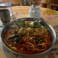 Vegan tomato pasta  at Newyork B&C in Seoul