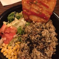 This was yum. Mushroom garlic pilaf. Best!  at Newyork B&C in Seoul