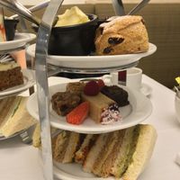 Vegan afternoon tea 💚 at Dolphin Hotel in Southampton
