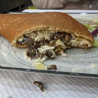 Gallette Pyramide filling at Coffee Crepes in Paris