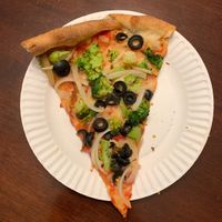 Vegan pizza  at Romeo's Pizza in Manalapan