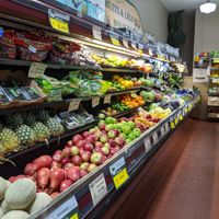 Fresh produce at Marché TAU in Montreal