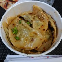 Veggie dumplings (full order) at Gu's Dumplings in Atlanta
