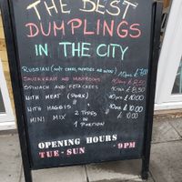 Open 1-9pm everyday except Mon at Pierogi Najlepsze w Miescie in Edinburgh