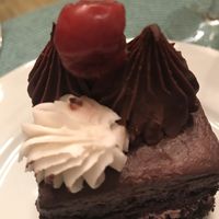 Black Forest brownie cake at Fern Cafe and Bakery in Victoria