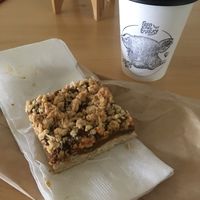 Pumpkin crumble bar  at Fern Cafe and Bakery in Victoria