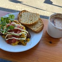 Breakfast Scramble 😋  at Fern Cafe and Bakery in Victoria