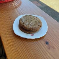 Ginger Molasses Cookie 😁  at Fern Cafe and Bakery in Victoria