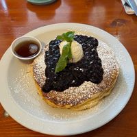 Buttermilk pancakes at Fern Cafe and Bakery in Victoria