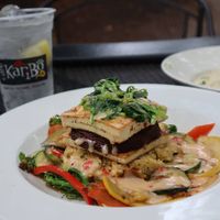 Vegan - Tofu Tower at Cafe Karibo in Fernandina Beach