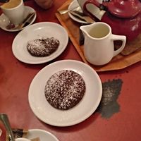 Coffee and cookies at Martina Cocina in Madrid