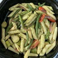 Mixed vegetable pasta at McGarity's Saloon No 61 in Jefferson