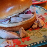 Jackfruit French dip at McGarity's Saloon No 61 in Jefferson