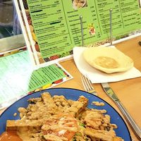 Tofu Madagascar platter #Veganuary at Khartoum Sudanesischer Imbiss in Berlin