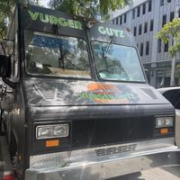 food truck   at Vurger Guyz in Los Angeles