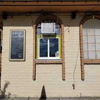 Order at this window around the corner (if not ordering inside). at Silvestre's Rolled Ice Cream in West Valley City