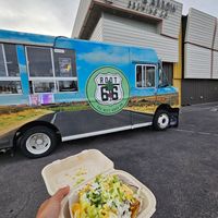 Brisket nachos at Root 66 Food Truck ABQ in Albuquerque
