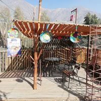 Outside at Recuerdos del Cajon del Maipo - La Vegana con Ganas in San Jose De Maipo