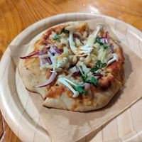 Mushroom pizza at Ramuna in Nara