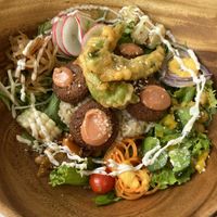 Buddha bowl  at Ramuna in Nara