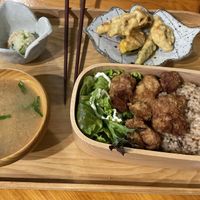 karaage meal  at Ramuna in Nara