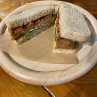 Cutlet sandwich   at Ramuna in Nara