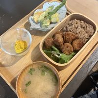 Karaage bento  at Ramuna in Nara