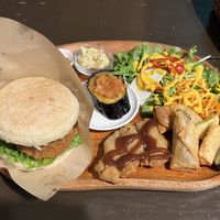 Hamburger Set - 8.5/10  at Ramuna in Nara