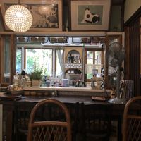 The interior at Ramuna in Nara