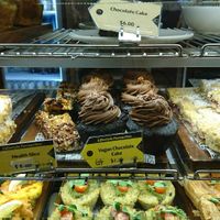 GF vegan chocolate cakes, big enough for 2 😀 at Columbus Coffee in Upper Hutt