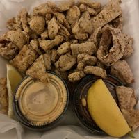 Vegan Calamari!!!  at Irregardless Cafe in Raleigh