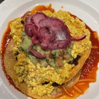 Vegan mexican dish at Irregardless Cafe in Raleigh