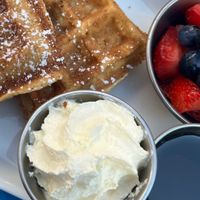 Waffles  at Irregardless Cafe in Raleigh