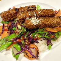 Teriyaki Tempeh   at Irregardless Cafe in Raleigh