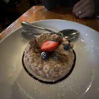 chai rice pudding  at Irregardless Cafe in Raleigh