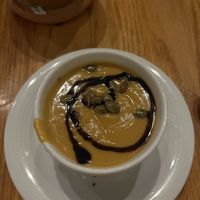 Sweet Potato Soupp  at Irregardless Cafe in Raleigh