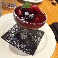 Chocolate truffle  at Irregardless Cafe in Raleigh