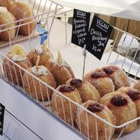 vegan doughnuts (from their social media) at Proven Goods Co in Newcastle Upon Tyne