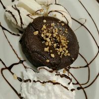 Coulant vegano at Ristorante Gourmet in Elche